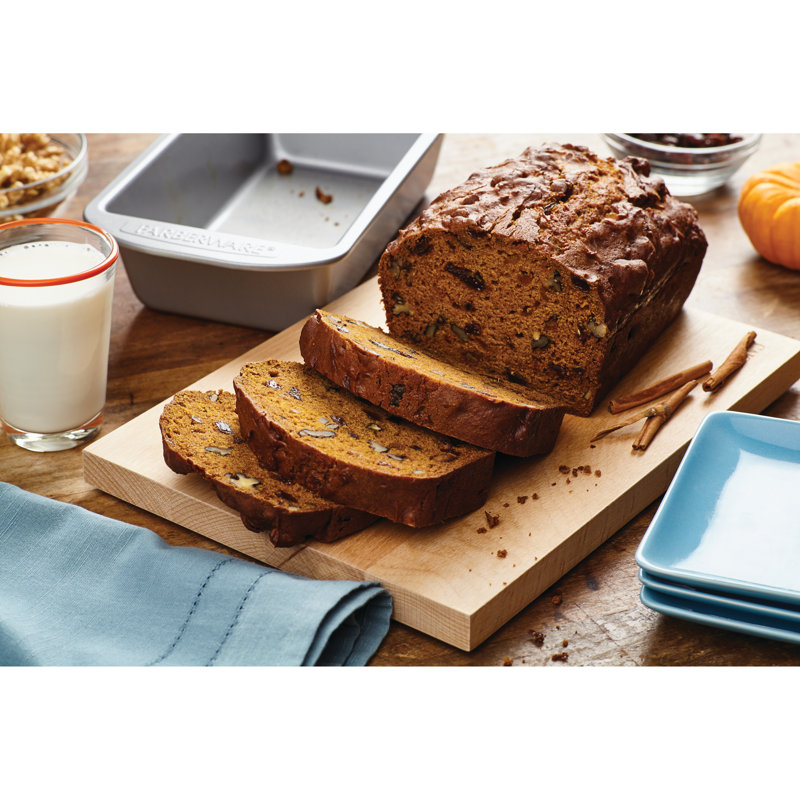 Farberware Bakeware Nonstick Loaf / Meatloaf / Bread Pan, 9 Inch x 5 Inch, Gray & Reviews Wayfair